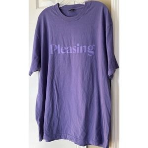 Pleasing Unisex Short Sleeve T-Shirt Harry styles Purple XL